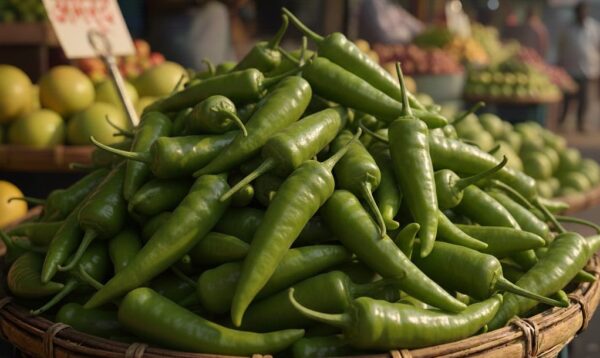 Green Chilli ( हरी मिर्च )